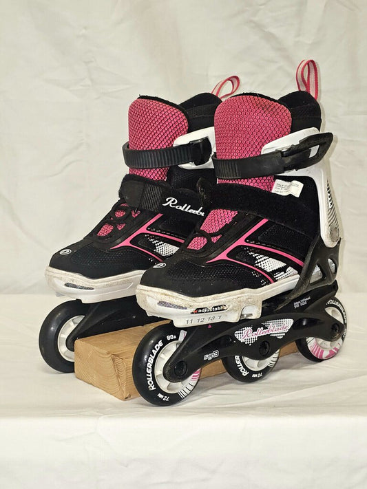 Rollerblade Spitfire Adjustable Inline Skates, Kid's Sizes: Y11-1