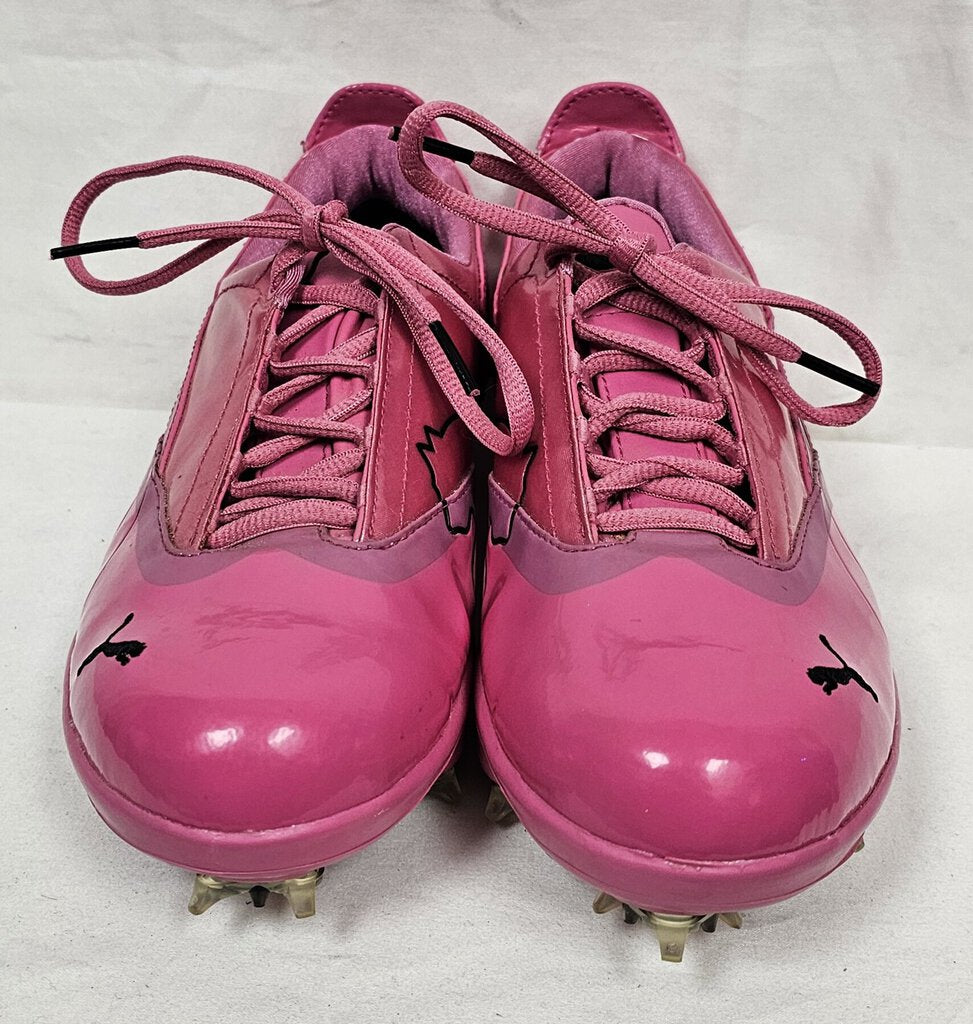 Anna Nordqvist Autographed Puma Golf Cleats, Size: 6