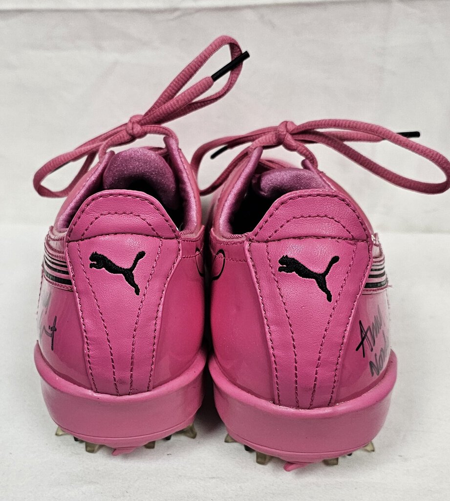 Anna Nordqvist Autographed Puma Golf Cleats, Size: 6