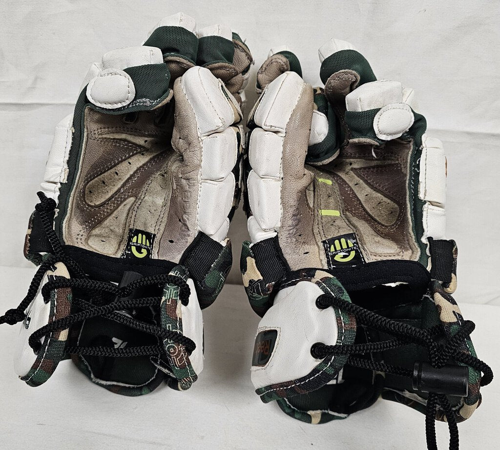 Reebok 9K Lacrosse Gloves, Camo, Size: 12"