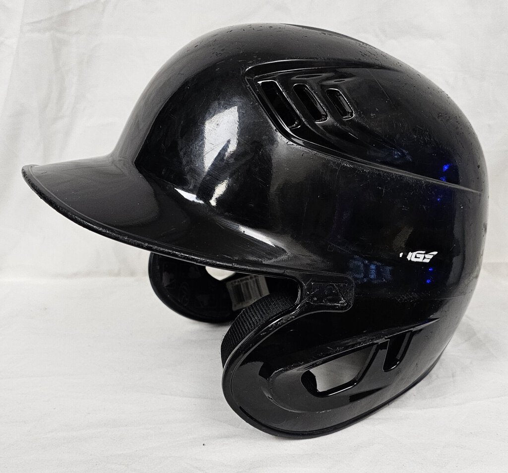 Rawlings R1 Batting Helmet, Black, Size: XL 7 5/8 - 7 3/4