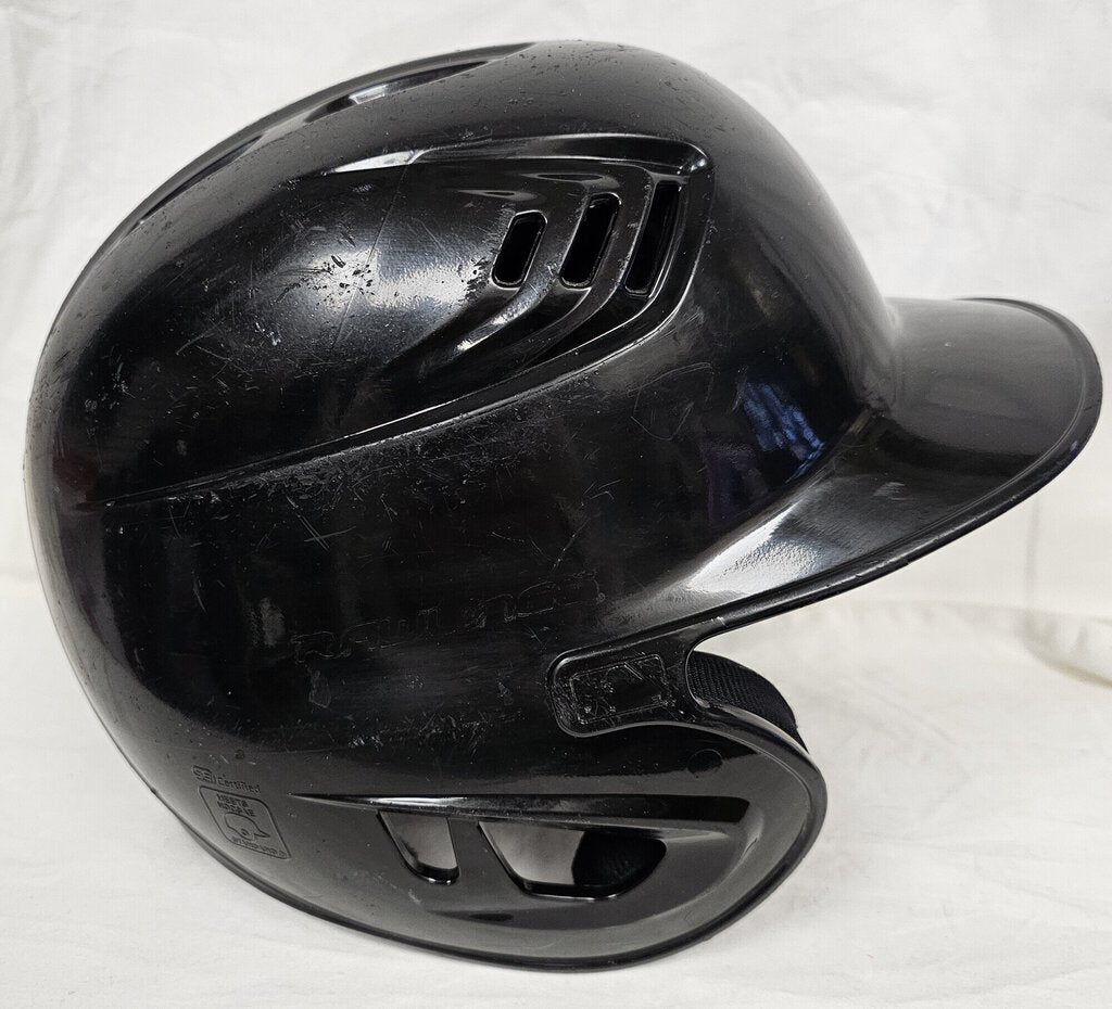 Rawlings R1 Batting Helmet, Black, Size: XL 7 5/8 - 7 3/4