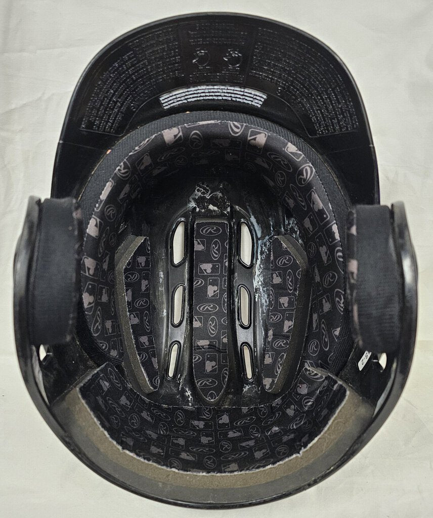 Rawlings R1 Batting Helmet, Black, Size: XL 7 5/8 - 7 3/4