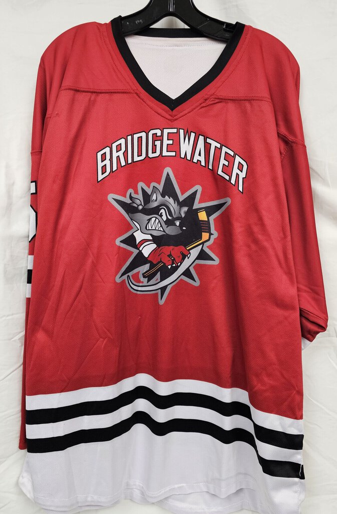 Bridgewater Bandits Reversible Hockey Jersey, Red/White, Size: Sr M ?