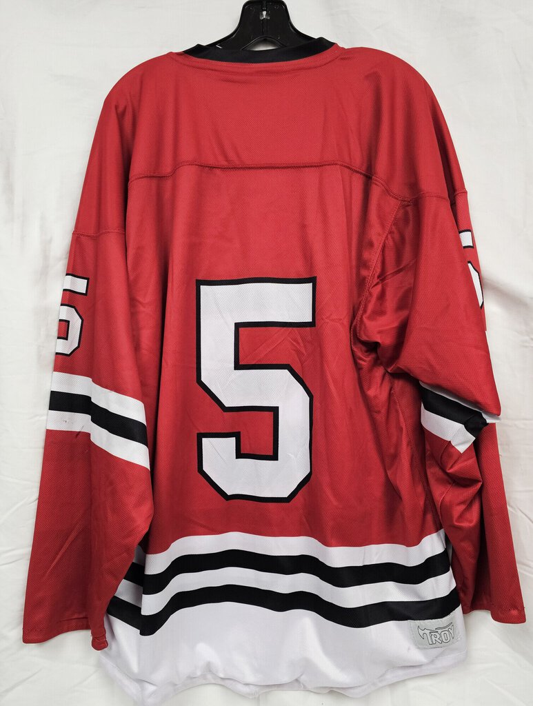 Bridgewater Bandits Reversible Hockey Jersey, Red/White, Size: Sr M ?