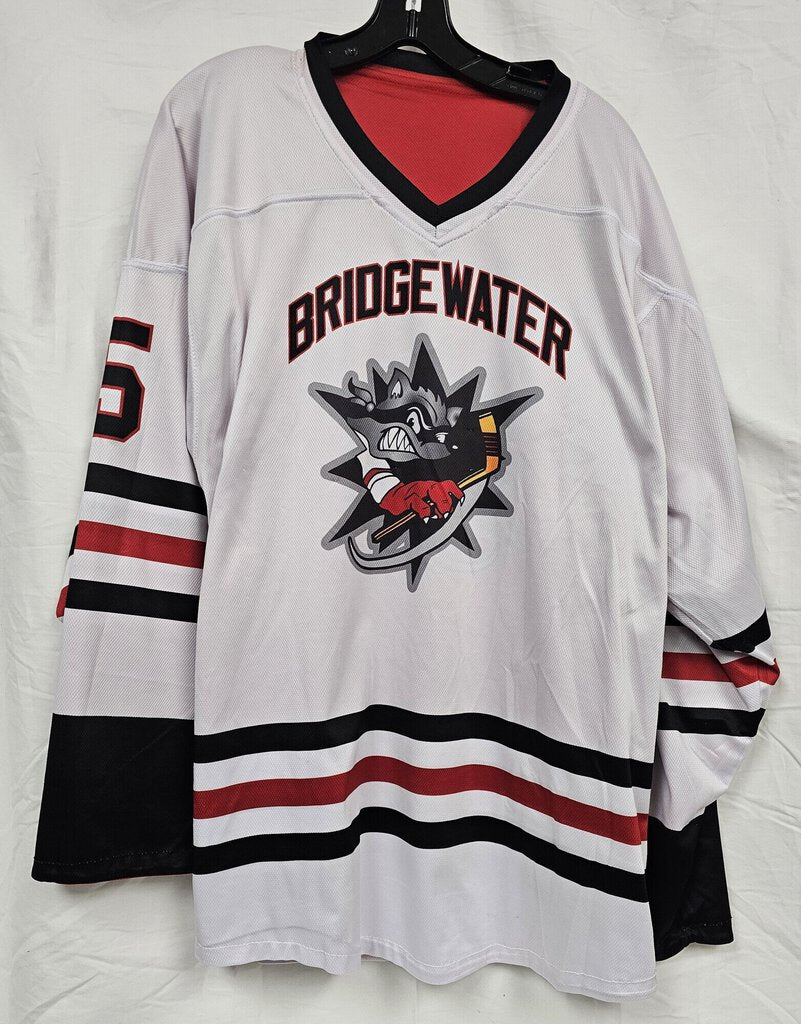 Bridgewater Bandits Reversible Hockey Jersey, Red/White, Size: Sr M ?