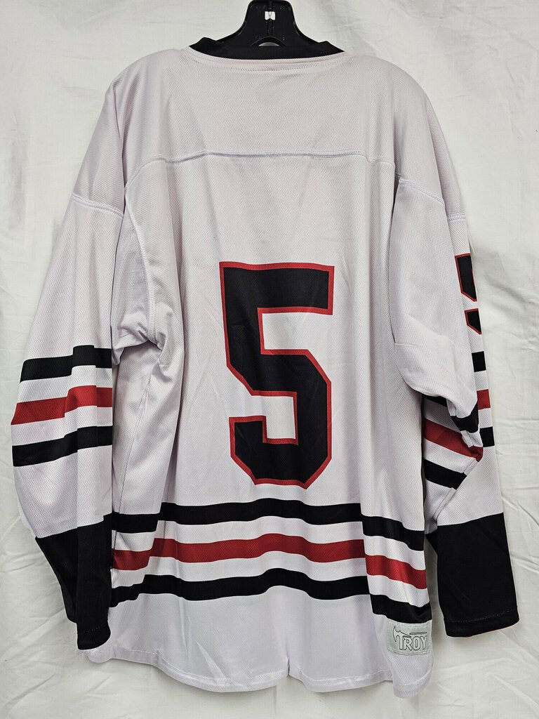 Bridgewater Bandits Reversible Hockey Jersey, Red/White, Size: Sr M ?
