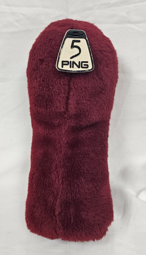 Ping Club Head Cover, Red, Size: 5