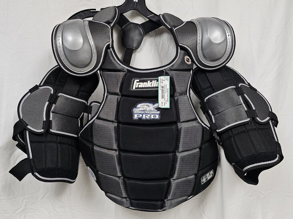 Franklin SX Pro Street Hockey Goalie Chest and Arm Pads, Size: Senior