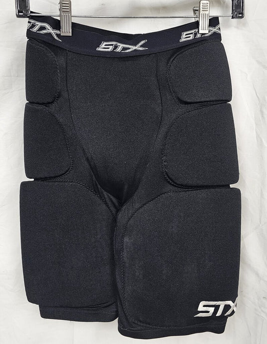 STX Lacrosse Padded Goalie Pants, Black, Size: S/M