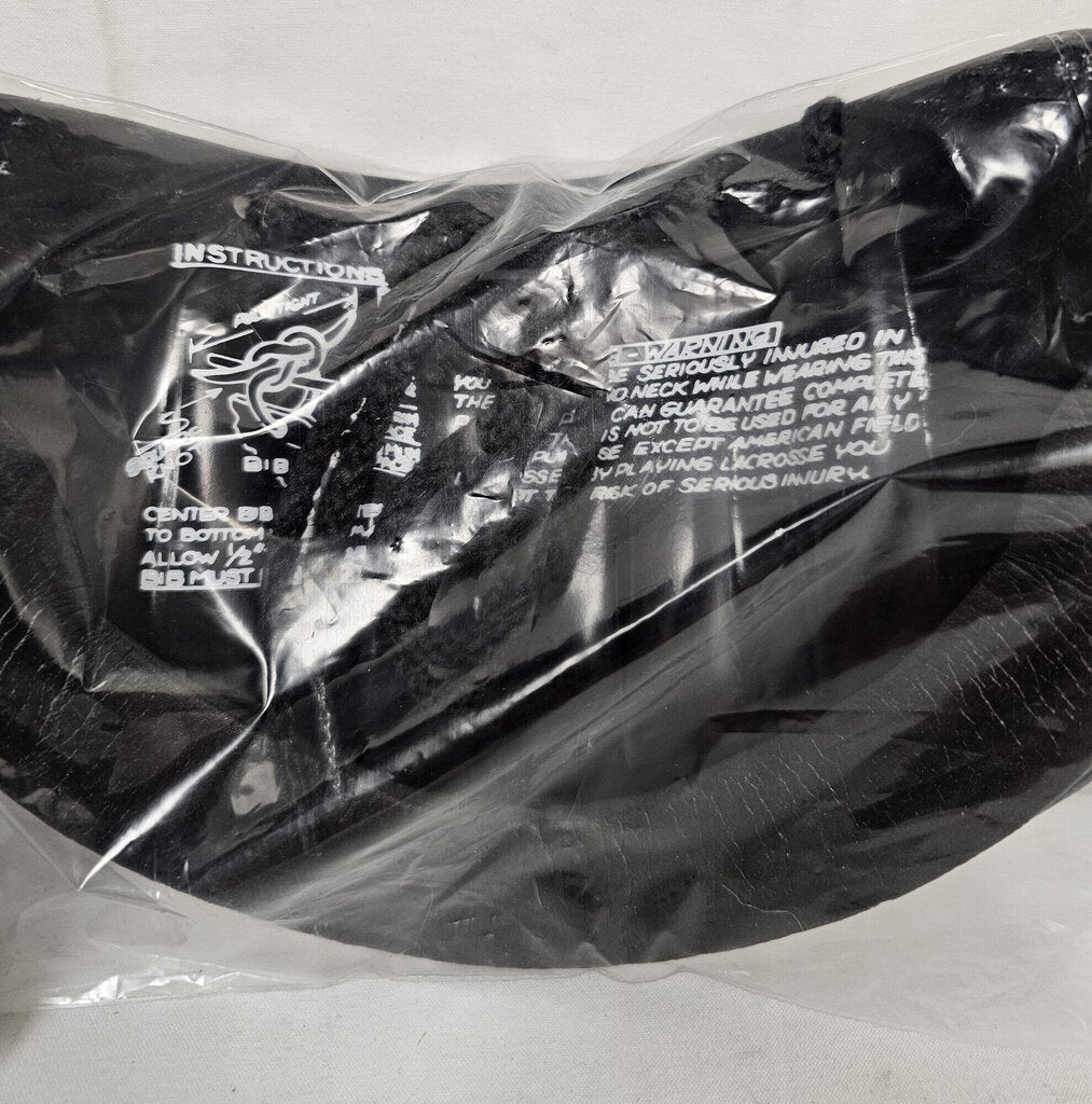 Cascade Lacrosse Goalie Throat Protector, Hanging String Style, Size: OS