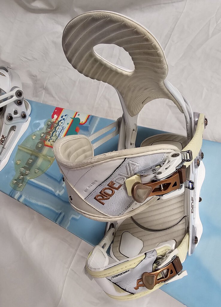 Palmer Touch Snowboard with Ride DVA Bindings, Size: 151cm