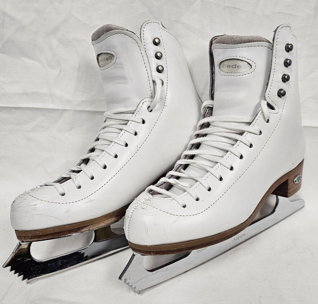 Riedell 255 Figure Skates with Aspire blades, Size: 5