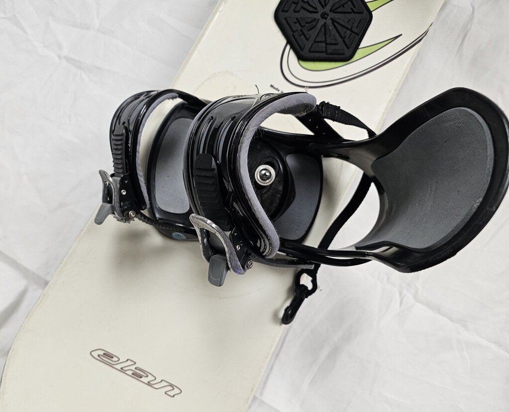 Elan Parabolic Snowboard with Morrow Slider Bindings, Size: 115cm