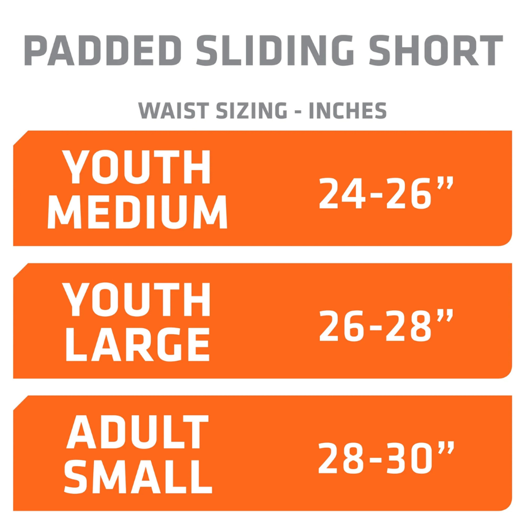 SHOCK DOCTOR Padded Sliding Short - Youth Large