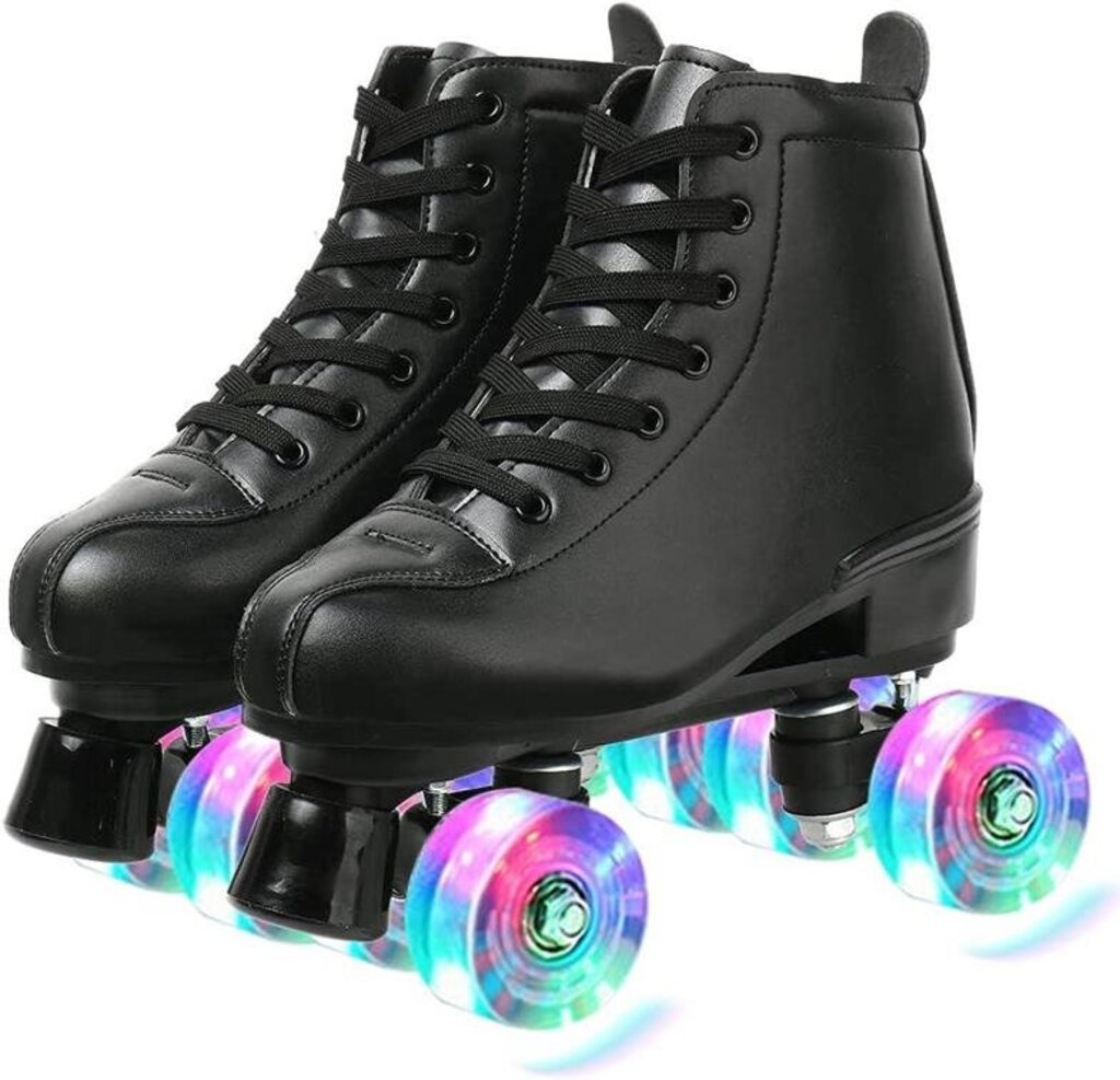 jessie Light up Roller Skates, Size Women's 7 Men's 5.5