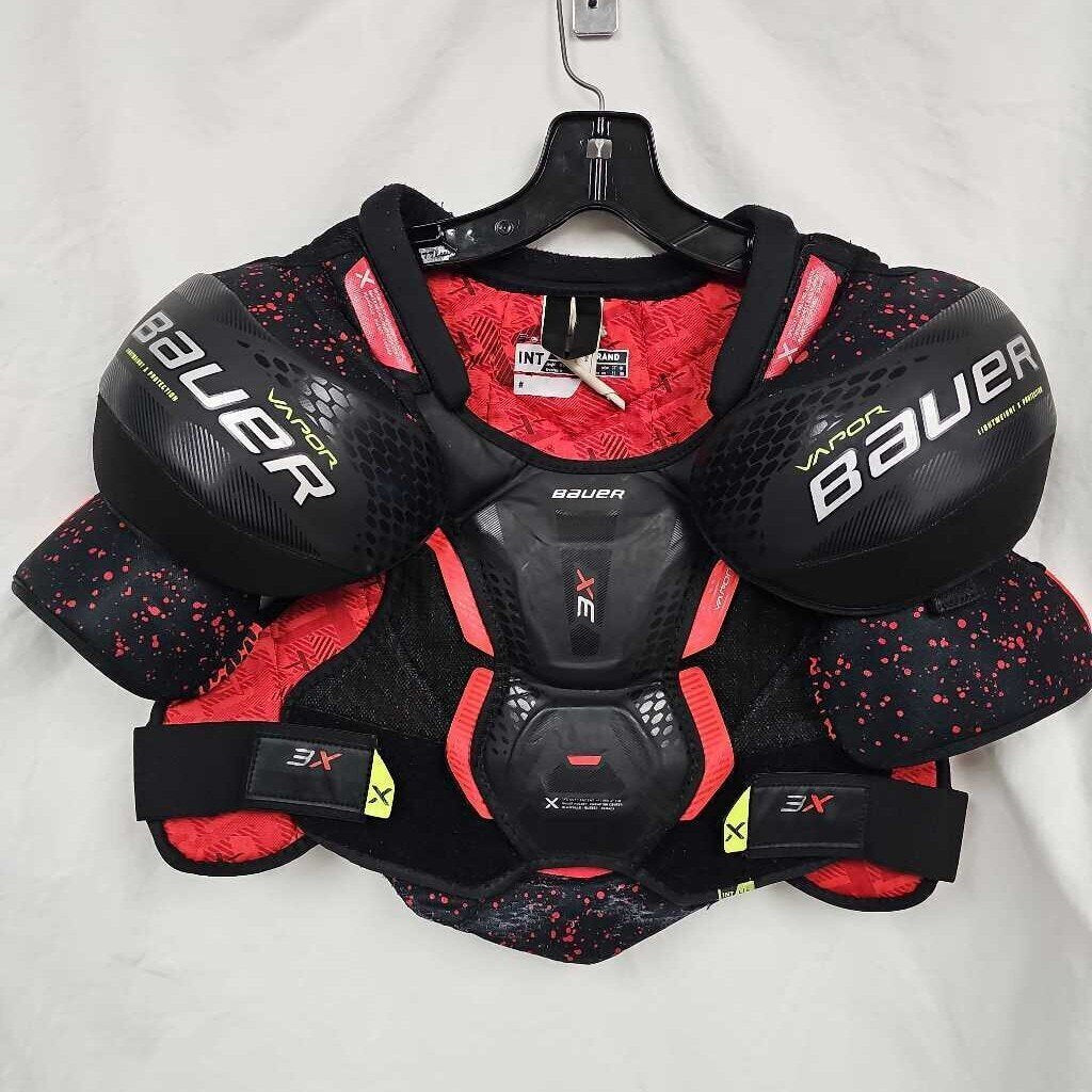Bauer Vapor 3X Intermediate Hockey Shoulder Pads, Size Int Large