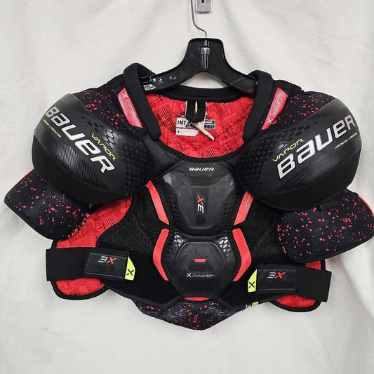 Bauer Vapor 3X Intermediate Hockey Shoulder Pads, Size Int Large