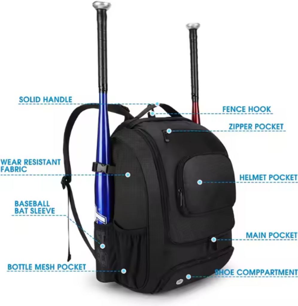 Oscaurt Baseball/Softball Backpack