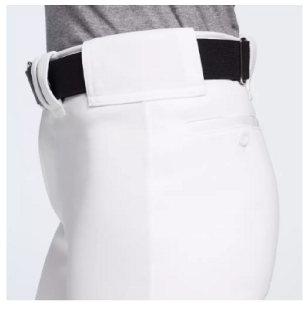 Mizuno MVP Pro Women's Softball Pants, Size XL, White