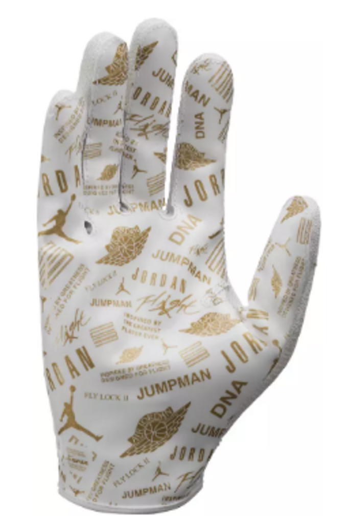 Nike Jordan Fly Lock II Football Gloves, Size Large