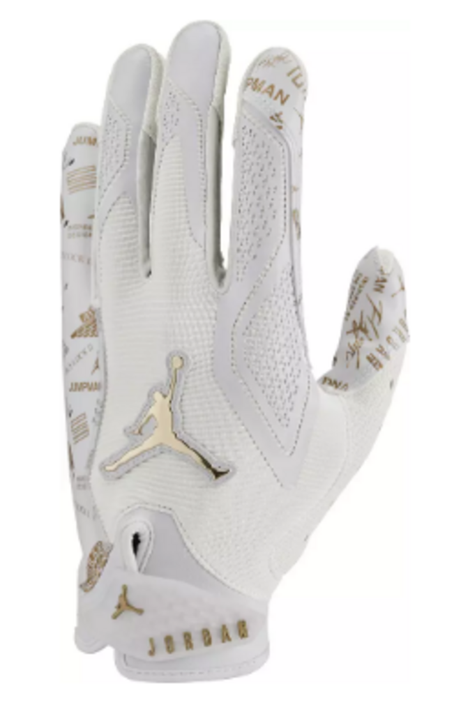 Nike Jordan Fly Lock II Football Gloves, Size Large