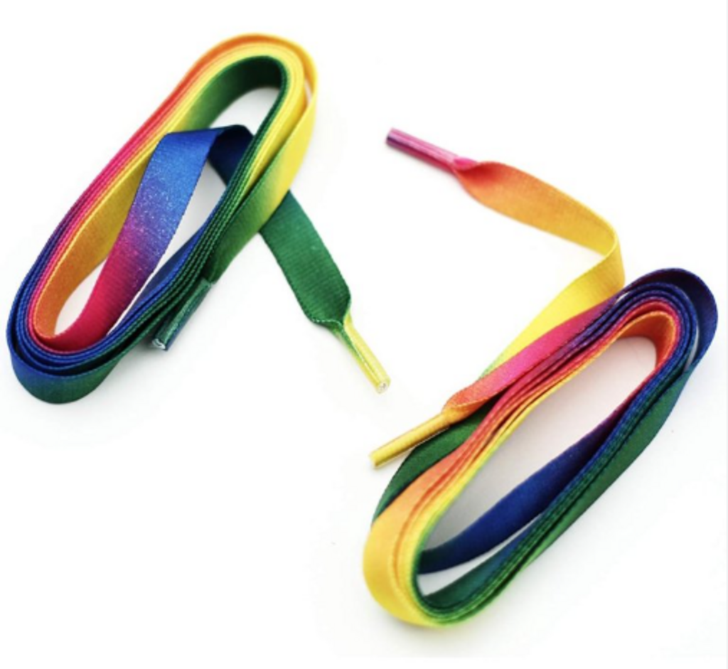 Kiwi Flat Tie Die Laces - 45"
