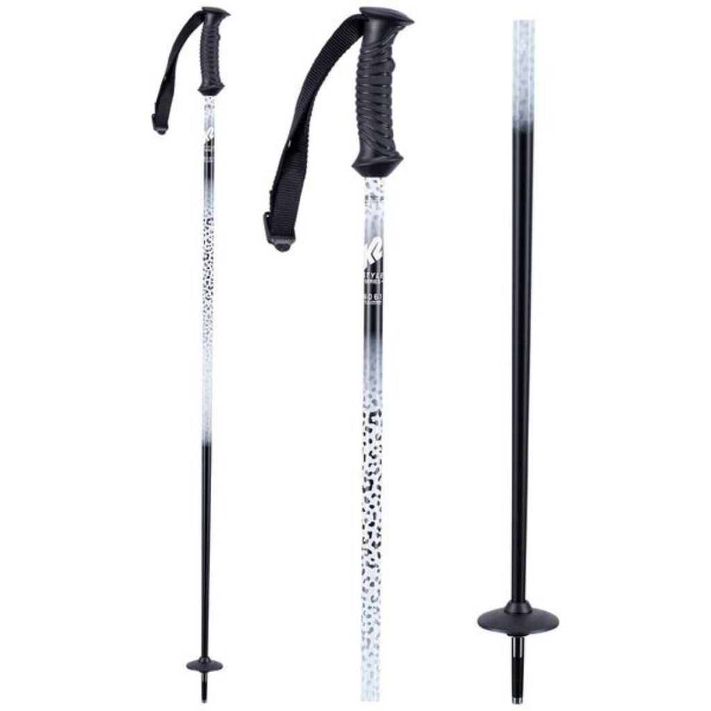 K2 Style Series 6061 T6 Aluminum Women's Ski Poles 2021 | 48"/120cm