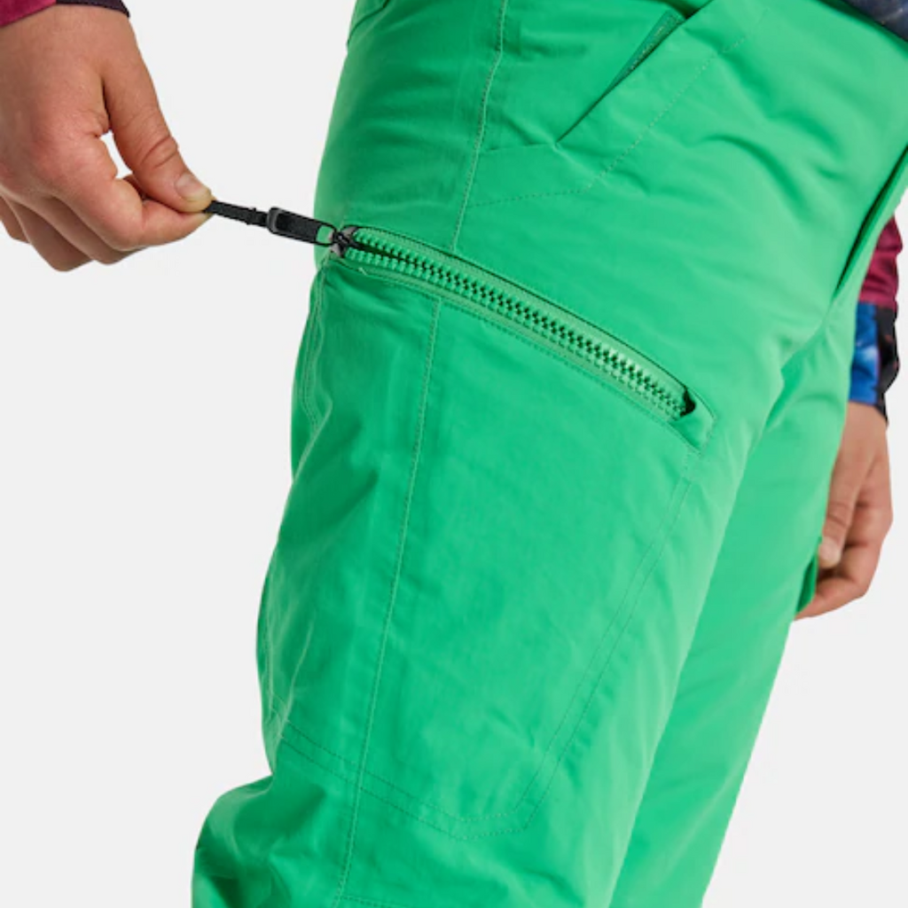 Burton Exile Boy's Cargo Ski/Snowboard Pants | Size: XS | Galaxy Green