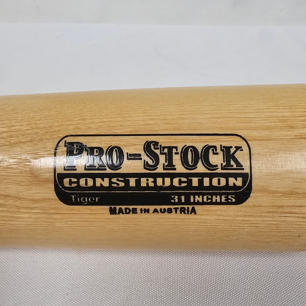 Franklin Pro-Stock Tiger Model Natural Wood Baseball Bat | 31" | 25oz | 2-1/4" Barrel Dia.