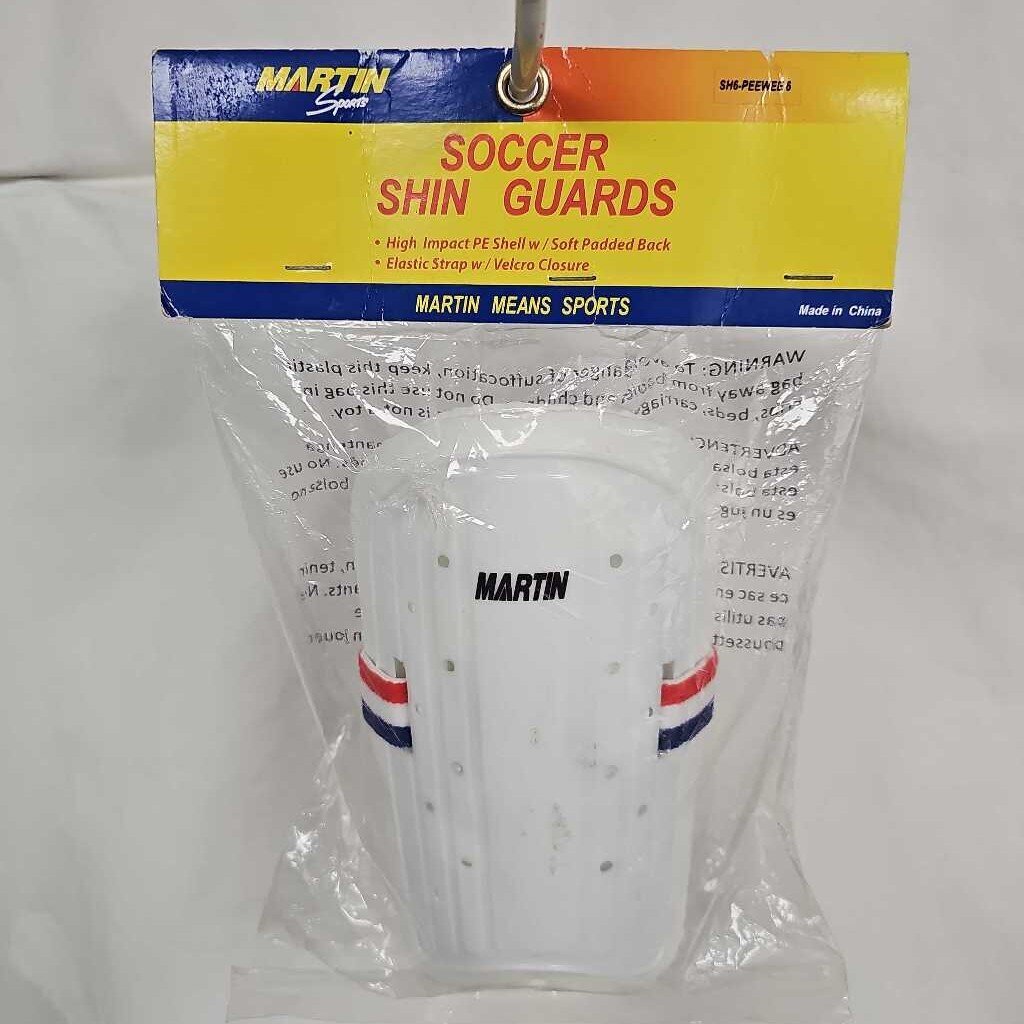 Martin Sports Soccer Shin Guards, PeeWee