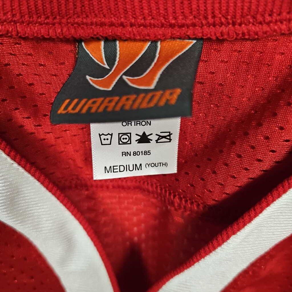 Warrior Dazzle Y-Neck Lacrosse Jersey, Size Youth Medium