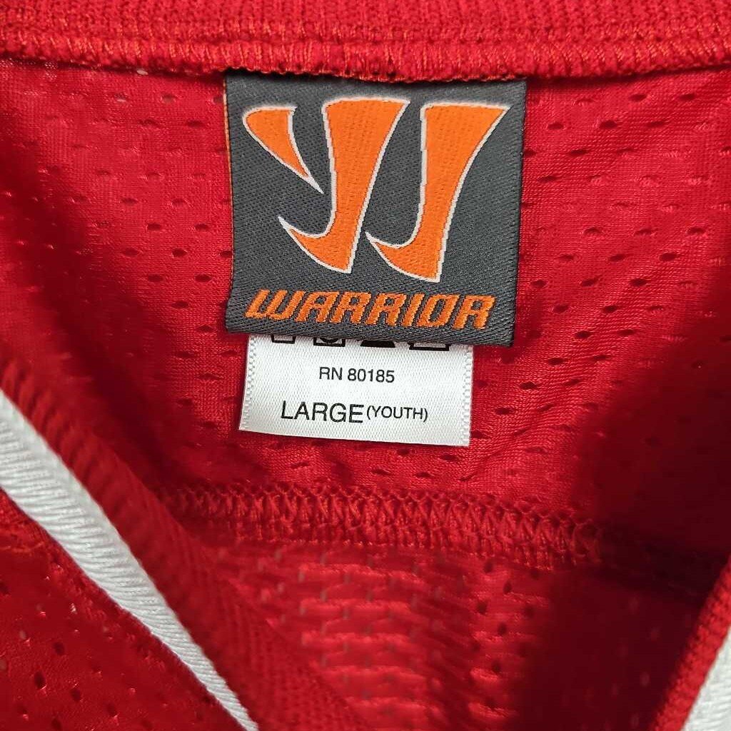 Warrior Dazzle Y-Neck Lacrosse Jersey, Size Youth Large