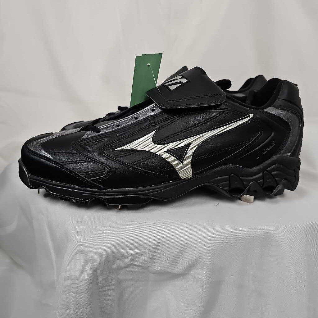 Mizuno 9spike Metal Baseball Cleats, Size 12.5