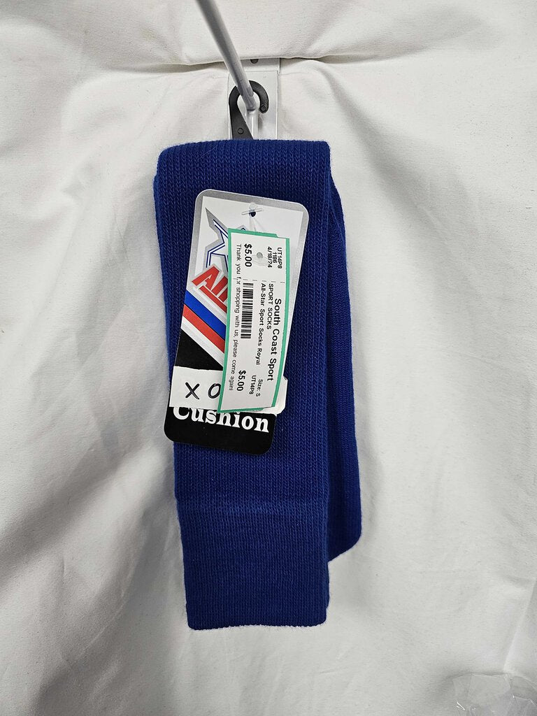 All-Star Sport Socks, Royal, Small