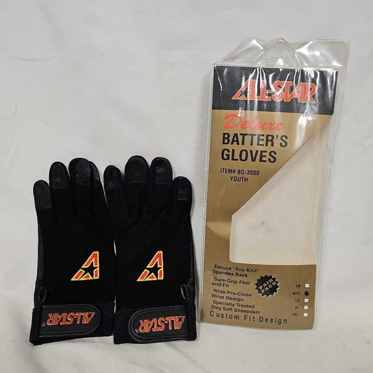 All-Star Deluxe Batting Gloves, Youth Medium