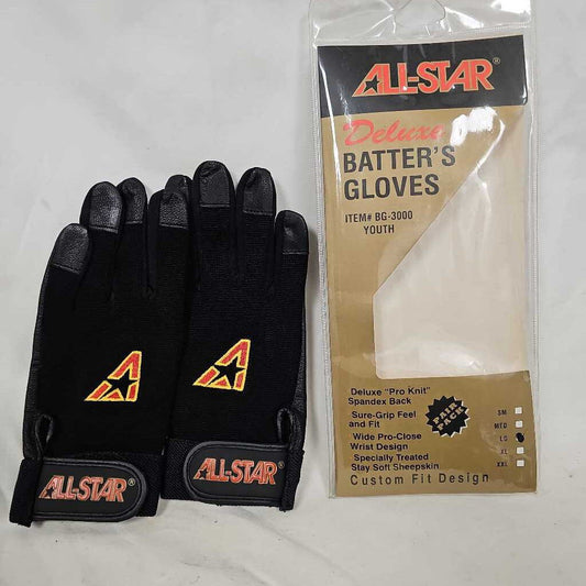 All-Star Deluxe Batting Gloves, Youth Large