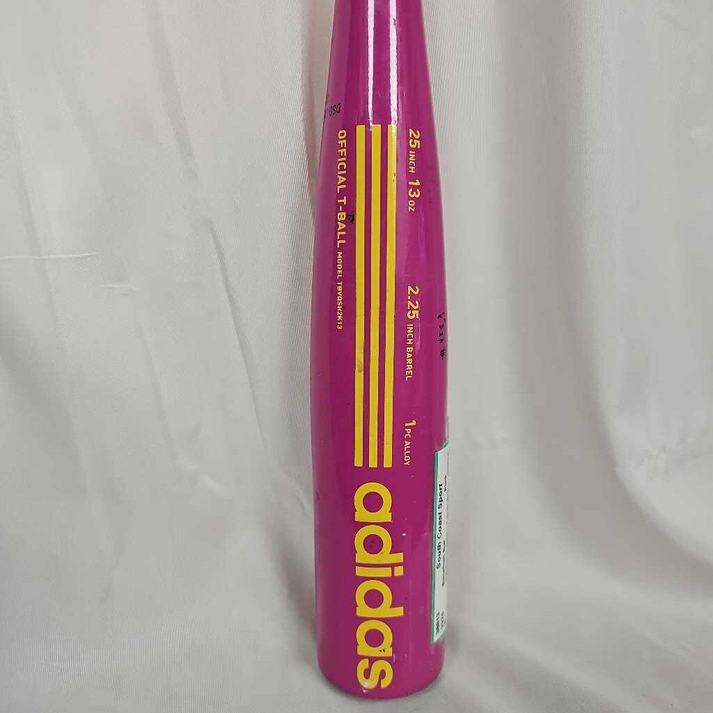 Adidas Cypher T-Ball Bat, Pink, Size: 25" 13oz