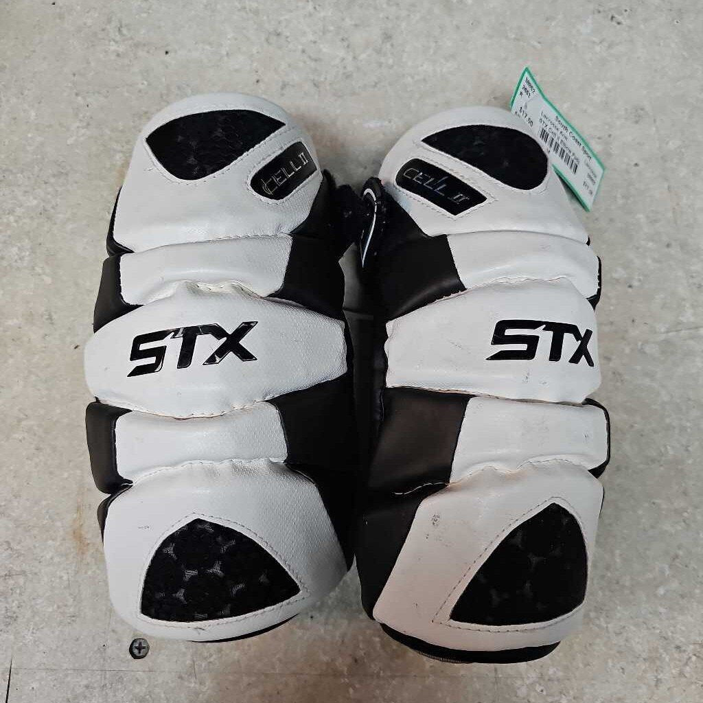 STX Cell II Elbow Pads, Lacrosse, Size: M