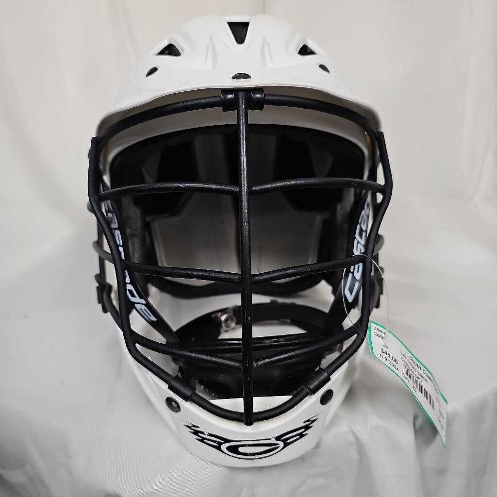 Cascade CPV Lacrosse Helmet, White, Size: XS