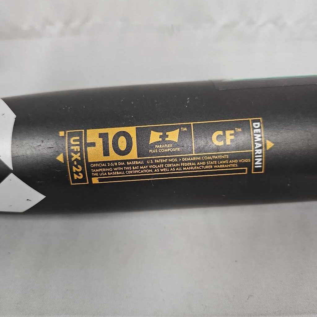 DeMarini CF (-10) USA Baseball Bat, Size: 30/20