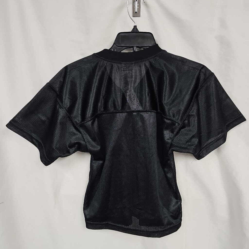Alleson Junior Football Practice Jersey, Black, Size: Jr XS