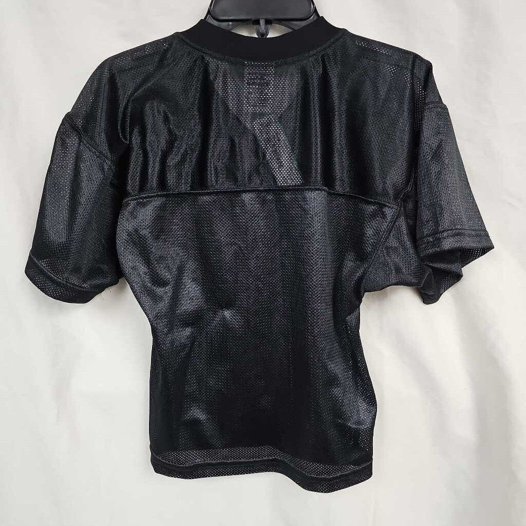 Alleson Junior Football Practice Jersey, Black, Size: Jr XS