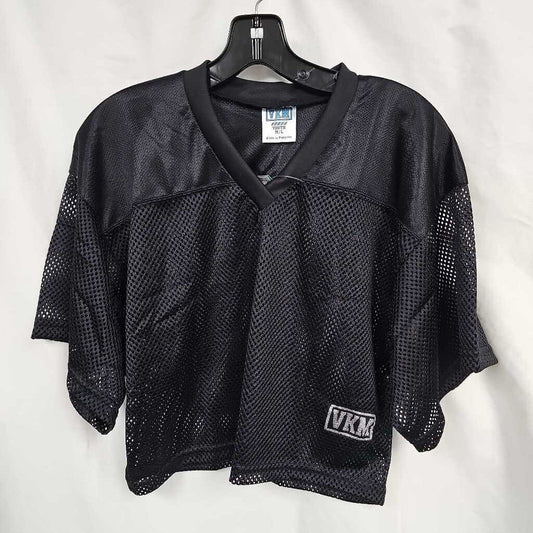 VKM Venus Junior Football Practice Jersey, Black, Size: Jr M/L