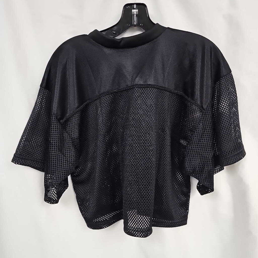VKM Venus Junior Football Practice Jersey, Black, Size: Jr M/L
