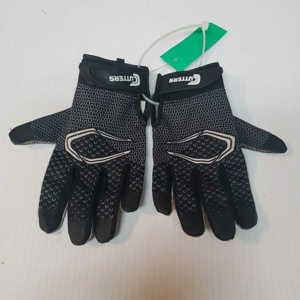 Cutters Game Day Football Gloves, Size: Yth S/M