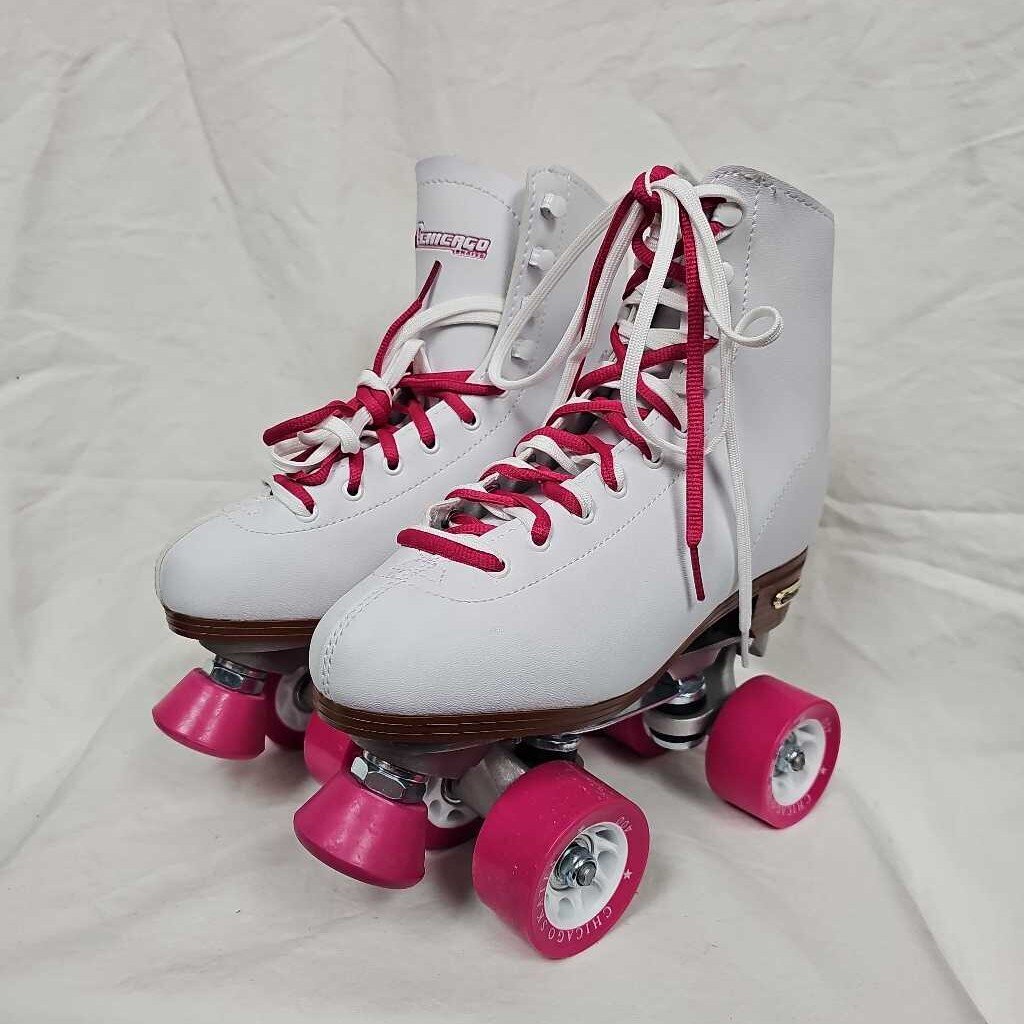Chicago Rink Skates, White, Size: 6
