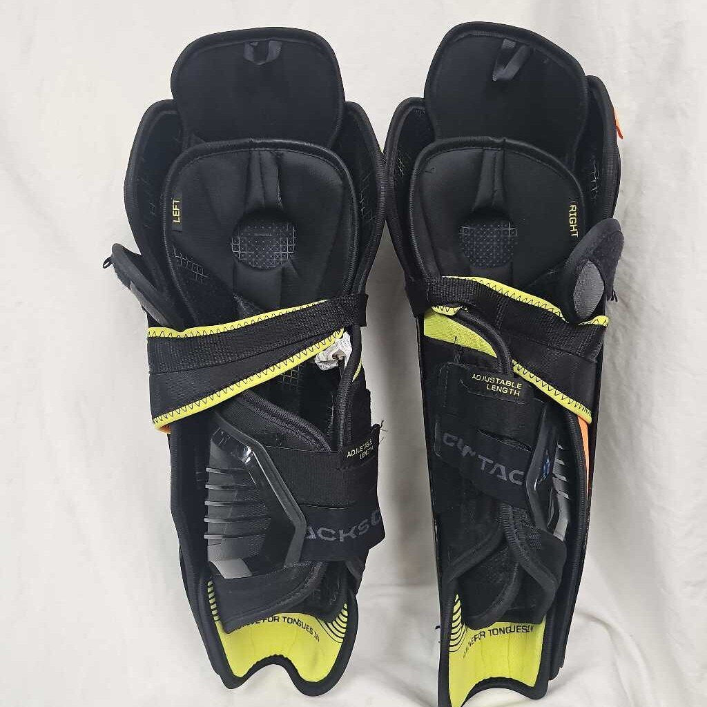 CCM Tacks XF Hockey Shin Pads, Size 15"