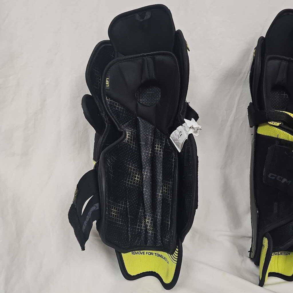 CCM Tacks XF Hockey Shin Pads, Size 15"