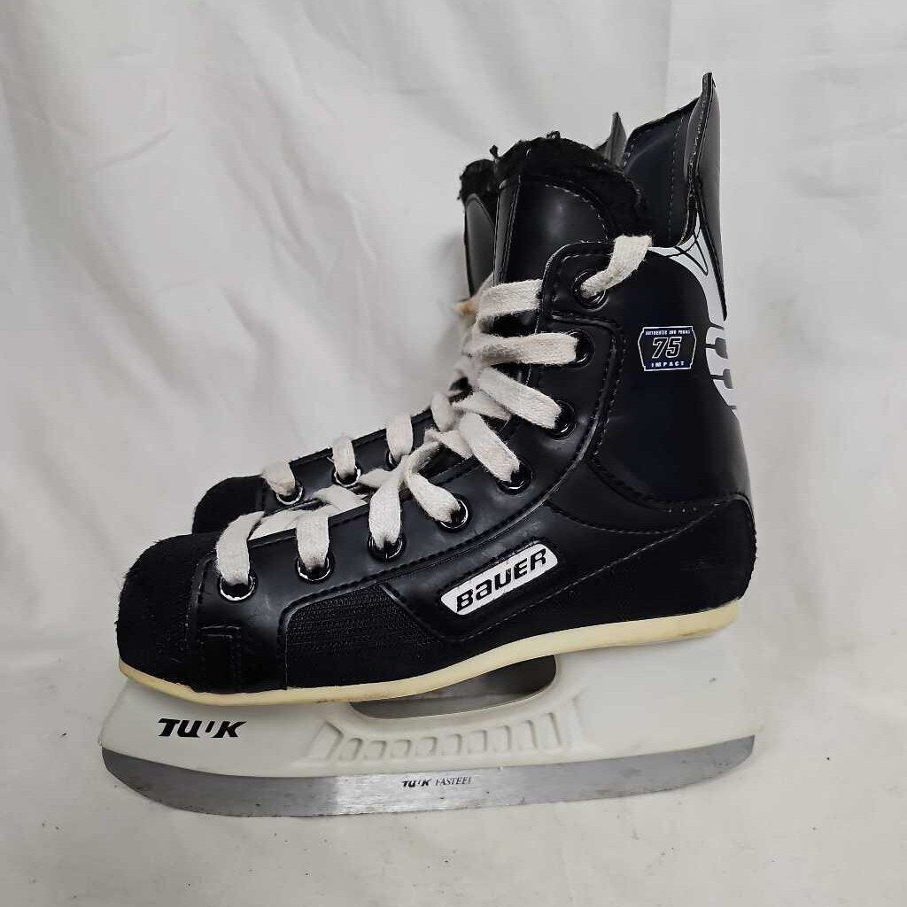 Bauer Impact 75 Junior Hockey Skates, Size 1